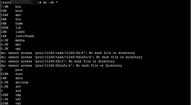 查看目录磁盘空间linux_linux磁盘空间查看命令_查看目录磁盘空间linux
